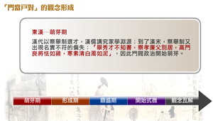 「門當戶對」的觀念形成 縮圖