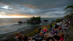 印尼峇里島海神廟夕陽縮圖