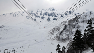 日本黑部立山觀光道路的黑部坪之二縮圖