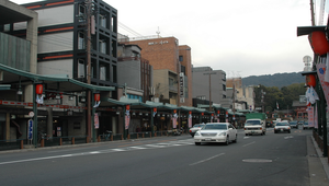 日本金都四條路的街景縮圖