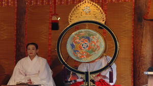 日本京都的北野天滿宮祈福人縮圖