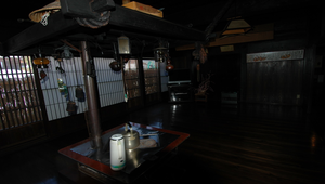 日本白川鄉合掌屋內之一縮圖