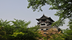 日本四大名國寶城之一的犬山城縮圖