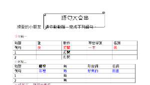 chuanghua_1188_語句大會串學習單