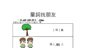 chuanghua_1268_量詞找朋友學習單