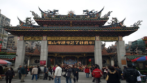 萬華龍山寺山門1縮圖