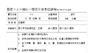 校本課程教學活動設計[1]縮圖