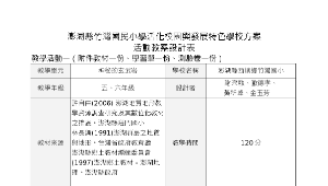 教案設計表