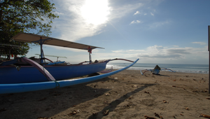 位於印尼峇里島古塔海邊縮圖