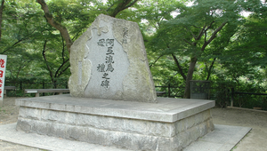 日本京都清水寺內傳說之石縮圖