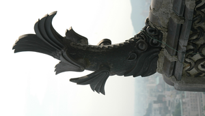 日本四大國寶城之一姬路城魚尾縮圖