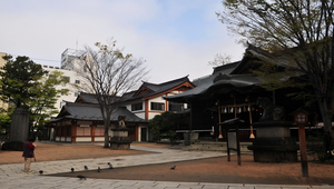 日本松本市三柱神社縮圖