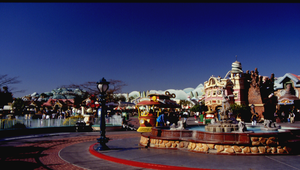 美國迪示尼樂園內的卡通城縮圖