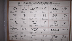 雲南東巴文字之五縮圖