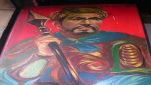 台南鎮和宮西洋門神4縮圖