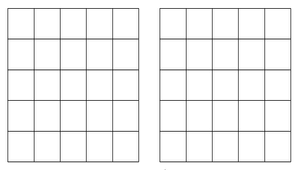 英語bingo表格