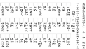 字音字形試卷_A(題目和答案卷)