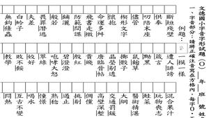 字音字形試卷_O(題目和答案卷)