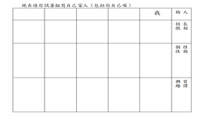 引導式作文---我的家人