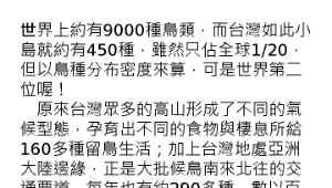 台江專題---鳥縮圖