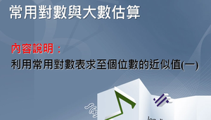 查詢對數小高手(一)縮圖