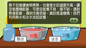 化學-熱對物質的影響-伸縮自如的氣球