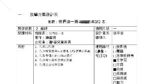 低年級閱讀指導-我們這一班-資源代表圖