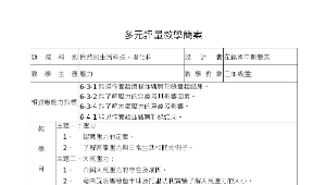 自然領域教案-資源代表圖