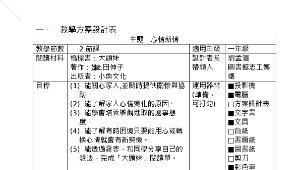 低年級閱讀指導-心情新情