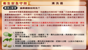 《料理虛擬實驗室-衛生安全守則》圖文說明-清洗區1縮圖