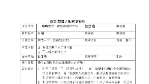 繪本「請問一下，踩的到底嗎?」教學活動設計-資源代表圖