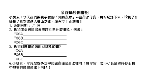 參觀學校圖書館