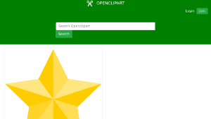 openclipart圖庫：Star-資源代表圖
