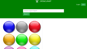 openclipart圖庫：Game marbles - simple dots-資源代表圖