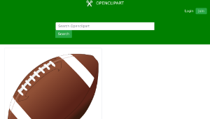 openclipart圖庫：Football