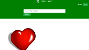 openclipart圖庫：heart-資源代表圖