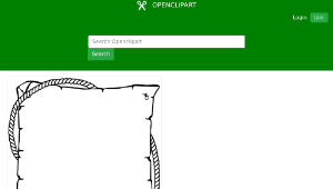 openclipart圖庫：Western border