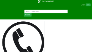 openclipart圖庫：phone icon-資源代表圖