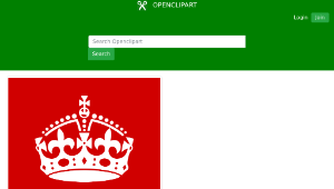 openclipart圖庫：British Crown by Rones-資源代表圖