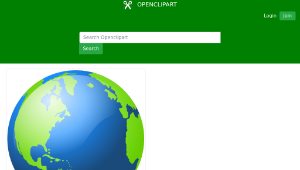 openclipart圖庫：Earth-資源代表圖