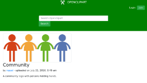 openclipart圖庫：Community