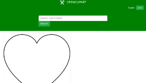 openclipart圖庫：Heart