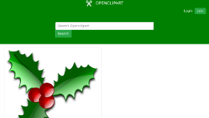 openclipart圖庫：CHRISTMAS 003-資源代表圖