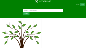 openclipart圖庫：Whispy Tree-資源代表圖