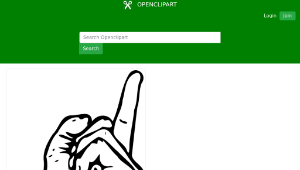 openclipart圖庫：Fuck you-資源代表圖