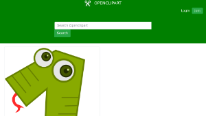 openclipart圖庫：Animal Number - One-資源代表圖