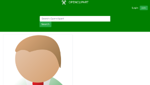 openclipart圖庫：Business Person-資源代表圖