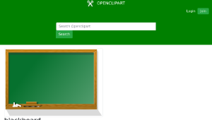 openclipart圖庫：blackboard-資源代表圖