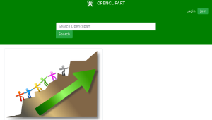 openclipart圖庫：Cooperation Leads to Success-資源代表圖