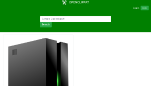 openclipart圖庫：server-資源代表圖